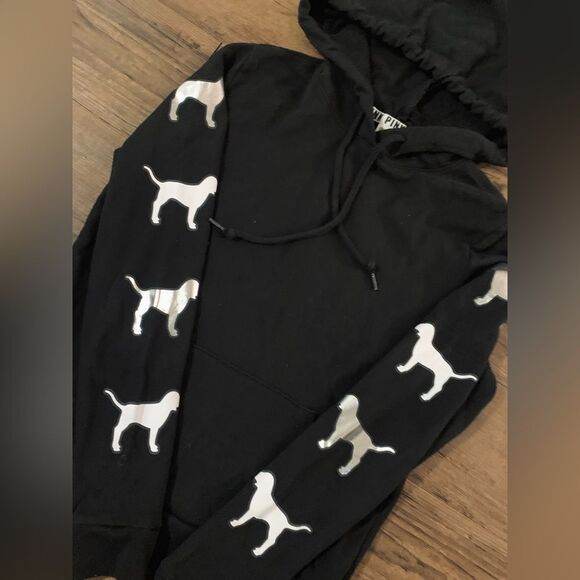 PINK Victoria’s Secret DOG HOODIE MEDIUM - Picture 4 of 6